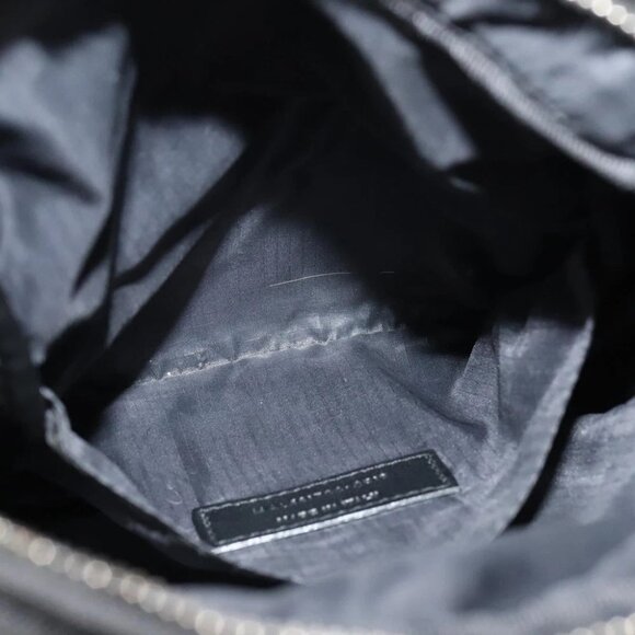 SAINT LAURENT Shoulder Bag Canvas Black Auth - Picture 10 of 15